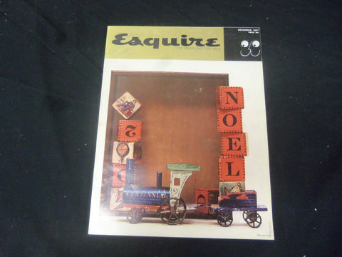 1957 DECEMBER ESQUIRE MAGAZINE - GREAT COVER, PHOTOS AND ADS - ST 2671