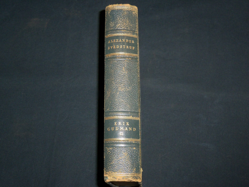 1936 ALEXANDER SVEDSTRUP II HARDCOVER BOOK BY ERIK GUDMAND - KD 7139