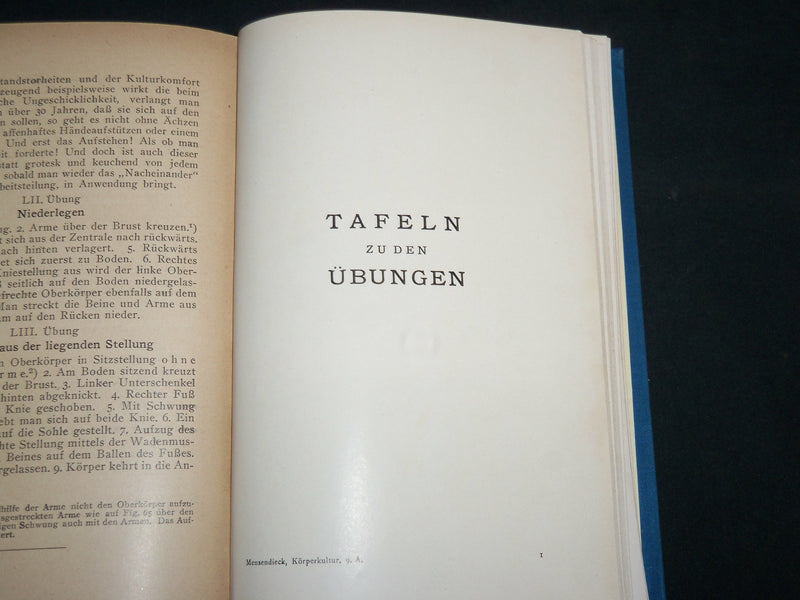 1925 KORPERKULTUR DER FRAU HARDCOVER BOOK BY BESS M. MENSENIECK - KD 7201