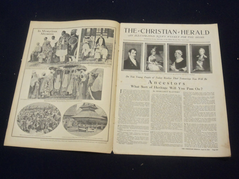 1924 JUNE 21 CHRISTIAN HERALD MAGAZINE - THE GOOD SAMARITAN - ST 6616