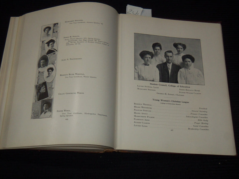 1909 UNIVERSITY OF CHICAGO YEARBOOK - GREAT PHOTOS - YB 1954