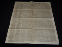 1864 JANUARY 18 BOSTON DAILY ADVERTISER NEWSPAPER - TRUMBULL REQUEST - NP 3878I
