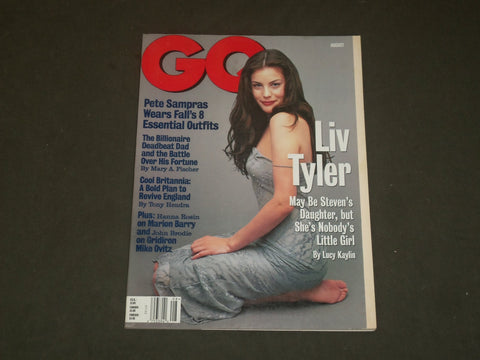 1998 AUGUST GQ MAGAZINE - LIV TYLER - B 2659