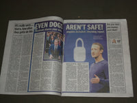 2018 DECEMBER 20 NEW YORK DAILY NEWS - MARK ZUCKERBERG - FACEBOOK SHARING INFO