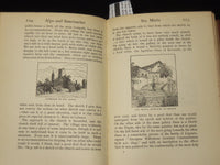 1913 ALPS AND SANCTUARIES OF PIEDMONT HARDCOVER BOOK BY SAMUEL BUTLER - KD 9404