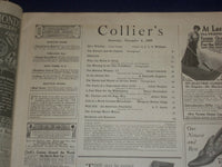 1909 NOVEMBER 6 COLLIER'S MAGAZINE - HERO WORSHIP - ST 6687