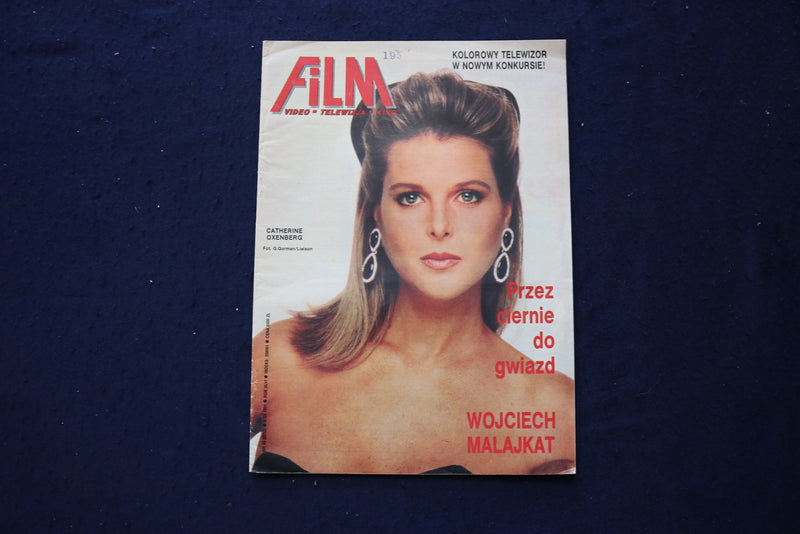 1991 DECEMBER 8 FILM MAGAZINE - CATHERINE OXENBERG - POLISH COVER - E 23623