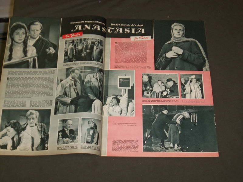 1956 JULY 10 FILM REVIEW (GERMAN) MAGAZINE - NICE PHOTOS, ARTICLES & ADS -B 3973