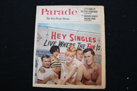 1967 APRIL 2 PARADE MAGAZINE - HEY SINGLES COVER - E 25646