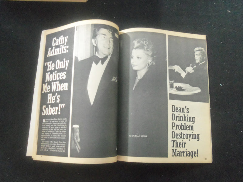 1974 APRIL MOVIE WORLD MAGAZINE - ELVIS PRESLEY & CHER COVER - SP 1521U