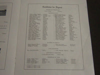 1916 UNIVERSITY OF KANSAS 44TH ANNUAL COMMENCEMENT PROGRAM - J 2323