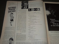 1962 AUGUST 14 LOOK MAGAZINE LOT OF 2 - ROGER MARIS BACK COVERS - ST 5110