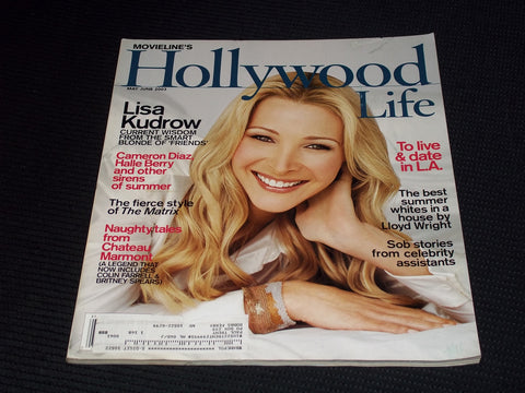 2003 MAY HOLLYWOOD LIFE MAGAZINE - LISA KUDROW FRONT COVER - E 16939