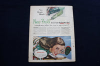 1952 JAN SCREEN STORIES MAGAZINE - JANET LEIGH & PETER LAWFORD COVER - E 12814