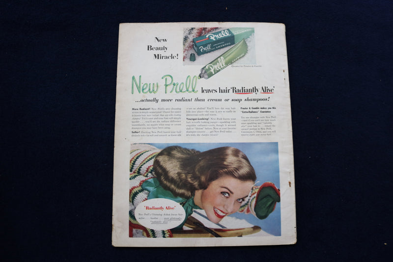 1952 JAN SCREEN STORIES MAGAZINE - JANET LEIGH & PETER LAWFORD COVER - E 12814
