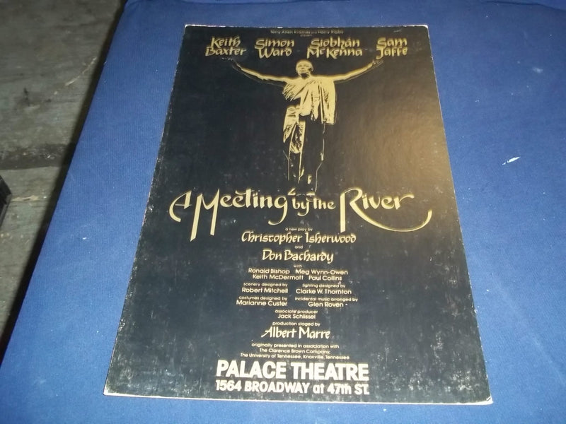 1979 A MEETING BY THE RIVER PALACE THEATER POSTER KEITH BAXTER & WARD - P 161