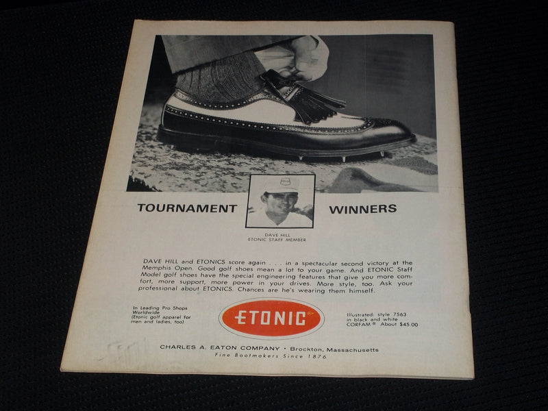 1969 JUNE 10 GOLF WORLD MAGAZINE - LEE TREVINO FRONT COVER - E 6510