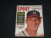 1964 MAY SPORT MAGAZINE - WARREN SPAHN COVER - SP 8506