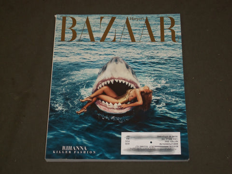 2015 MARCH HARPER'S BAZAAR MAGAZINE - RIHANNA COVER - B 3673