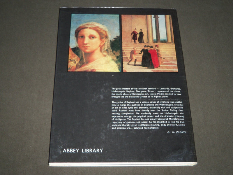 1974 RAPHAEL HARDCOVER BOOK BY VASILE FLOREA - NICE PRINTS - D 229