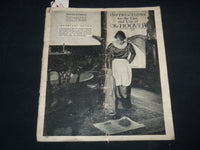 1920'S INSTRUCTIONS FOR THE CARE & USE OF THE HOOVER ELECTRIC SWEEPER - J 9159