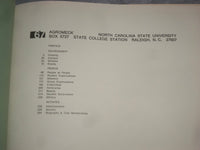 1967 AGROMECK NORTH CAROLINA STATE UNIVERSITY YEARBOOK - RALEIGH, NC - YB 1970