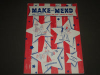1942 MAKE AND MEND FOR VICTORY BOOK NO. 5-10 - GREAT PHOTOS - J 2309