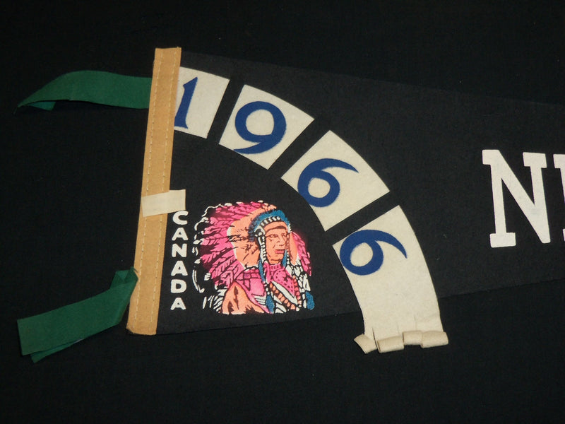 1966 NIAGARA FALLS WALL PENNANT - CANADA