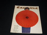 1958 AUGUST ESQUIRE MAGAZINE - PACIFIC-ORIENT FRONT COVER - E 1020