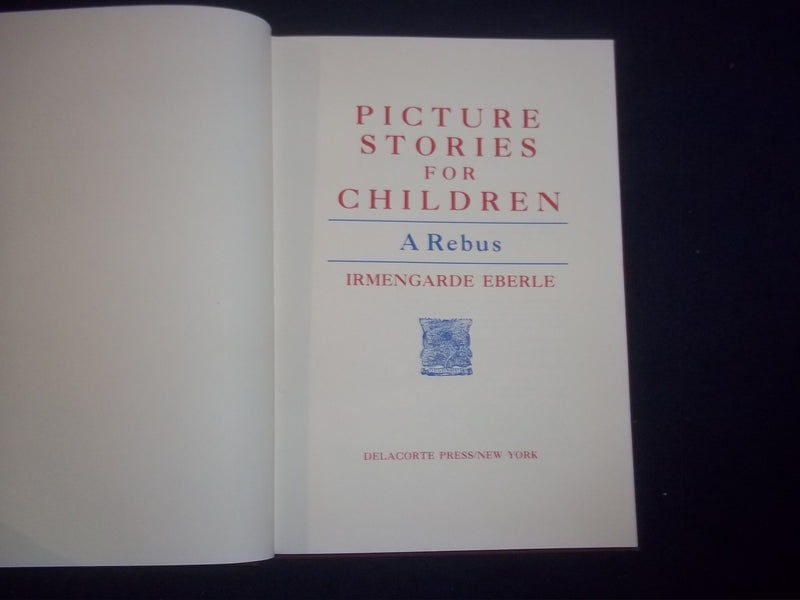 1984 PICTURE STORIES FOR CHILDREN HARDCOVER BOOK BY IRMENGARDE EBERLE - KD 8148