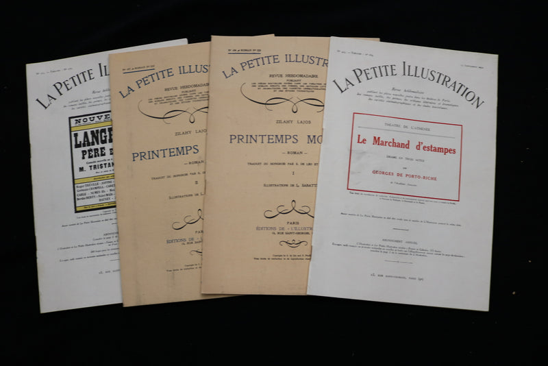 1923-1931 LA PETITE ILLUSTRATION MAGAZINE - FRENCH - LOT OF 45 - O 3691