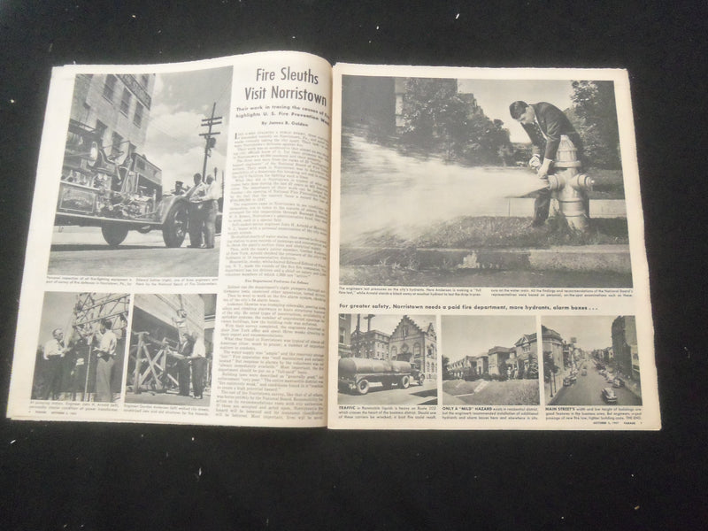 1947 OCT 5 SYRACUSE HERALD AMERICAN PARADE MAGAZINE - ONE-ROOM SCHOOL - SP 886X