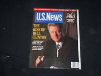 1992 MARCH 30 U.S. NEWS & WORLD REPORT MAGAZINE - BILL CLINTON COVER - B 58