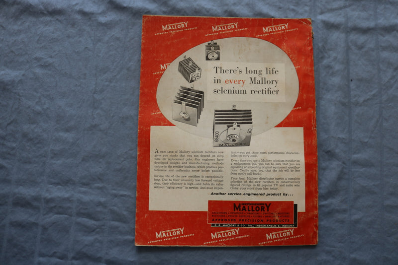 1955 DECEMBER RADIO & TELEVISION NEWS MAGAZINE - COLOR TV TODAY COVER - ST 1005R