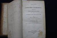 1856 LECTURES OF MATERIA MEDICA AND THERAPEUTICS HARDCOVER BOOK BY - KD 9436