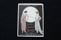 1923 LAWFUL LARCENY PROGRAM - PLYMOUTH THEATRE - K 1889