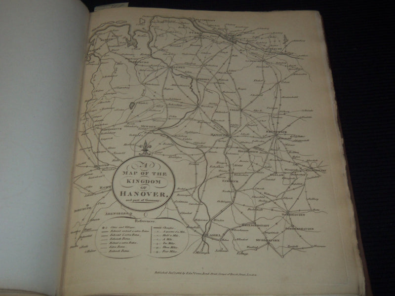 1816 HISTORY OF THE KINGDOM OF HANOVER VOLUME BY WILLIAM REID - Z 243
