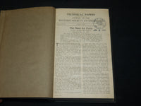 1904-1940 WESTERN SOCIETY OF ENGINEERS JOURNAL BOUND VOLUMES LOT OF 18 - KD 5A