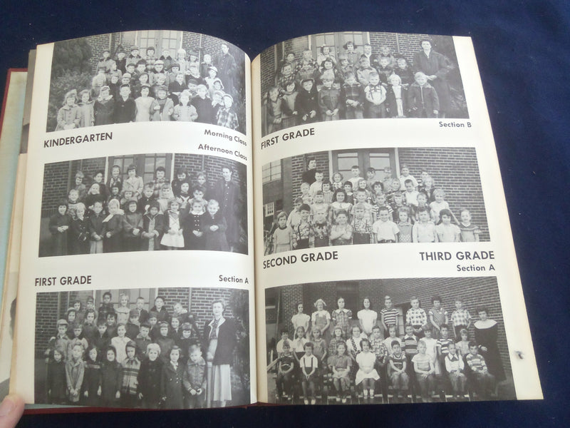 1953 THE BLUE JAY SCOTT TOWNSHIP HIGH SCHOOL YEARBOOK - ESPY, PA - YB 2697