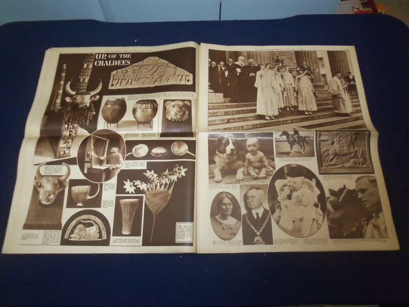 1928 MAY 19 NEW YORK HERALD TRIBUNE GRAVURE SECTION-CURVEUR WINS JAMAICA-NP 4988