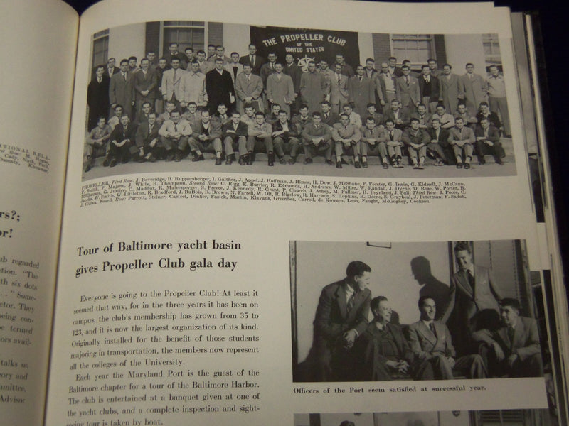 1949 TERRAPIN UNIVERSITY OF MARYLAND YEARBOOK VOL. 48 - GREAT PHOTOS - YB 726