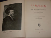 1905 P. P. RUBENS DES MEISTERS GEMALDE GERMAN BOOK BY ADOLF ROSENBERG - KD 965