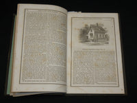 1853 THE FARM AND GARDEN MAGAZINE BOUND VOLUME - NICE ILLUSTRATIONS - KD 7397