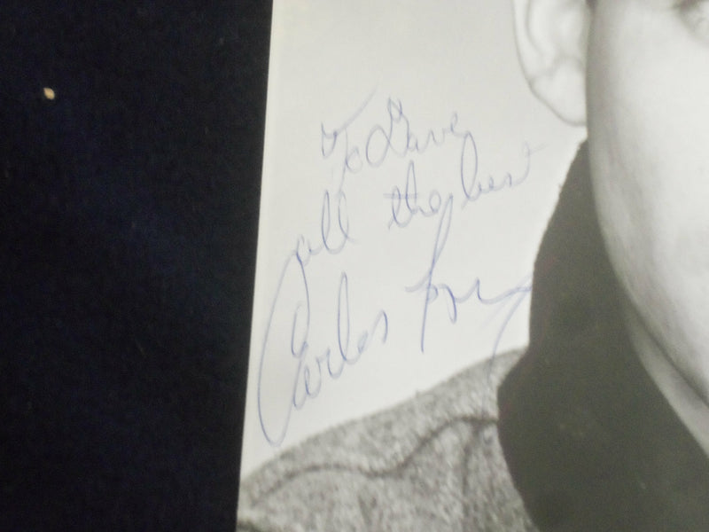 CARLOS LOPEZ 8x10 AUTOGRAPHED PHOTOGRAPH