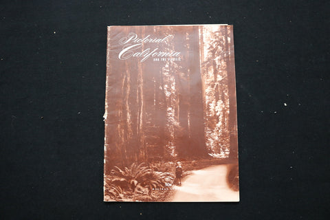 1958 HOLIDAY PICTORIAL CALIFORNIA MAGAZINE - GIANT REDWOODS COVER - E 11066