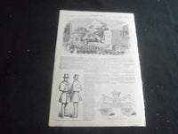 1853 JULY 2 ILLUSTRATED NEWS MAGAZINE - GAVAZZI DISTURBANCE AT QUEBEC - B 5531F