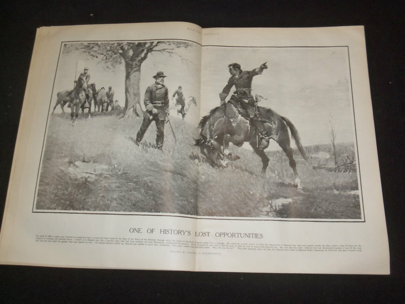 1913 APRIL 12 HARPER'S WEEKLY MAGAZINE- BROTHER BRYAN'S BIRTHDAY BANQUET-ST 6384