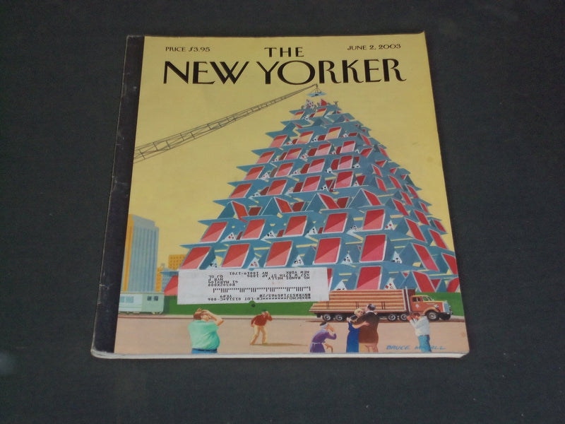 2003 JUNE 2 THE NEW YORKER MAGAZINE - ILLUSTRATED COVER - NY 1981