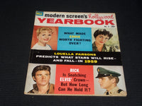 1959 #2 MODERN SCREEN'S YEARBOOK MAGAZINE - ELIZABETH TAYLOR COVER - E 3035