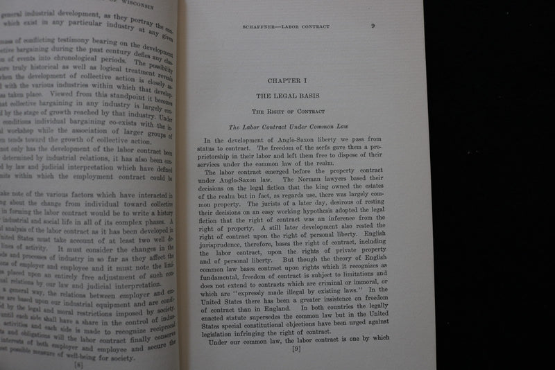 1907 DEC UNIV. OF WISCONSIN BULLETIN BY MARGARET SCHAFFNER - SOFTCOVER - K 3002